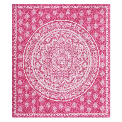 100% Pure Cotton Traditional Printed Bedsheet for Double Bed King Size Bedsheet with 2 Pillow Covers
