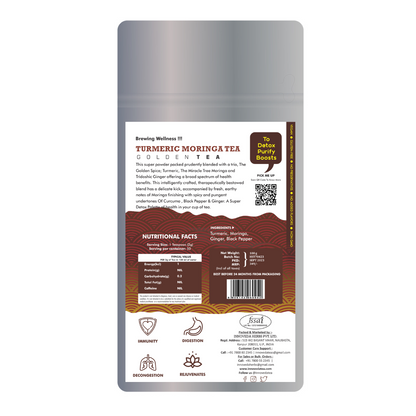 Innoveda Turmeric Moringa Tea - 100 gms