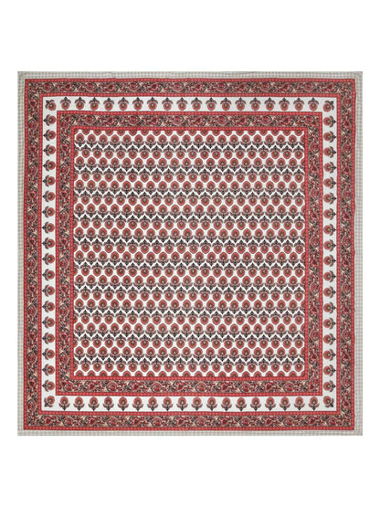 100% Pure Cotton Traditional Printed Bedsheet for Double Bed King Size Bedsheet with 2 Pillow Covers