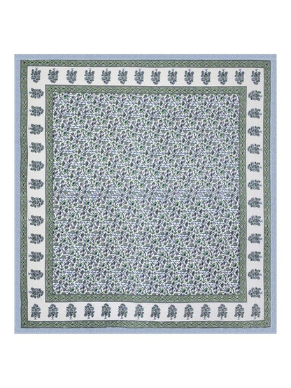 100% Pure Cotton Traditional Printed Bedsheet for Double Bed King Size Bedsheet with 2 Pillow Covers