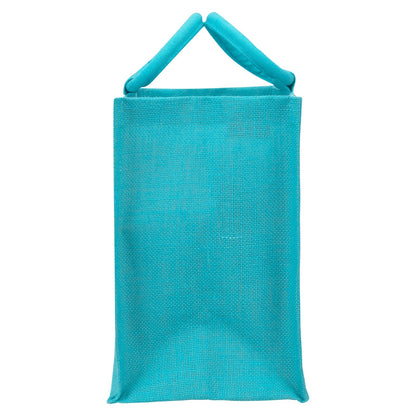 Jute Cottage Triangle Print Zipper Lunch Bag
