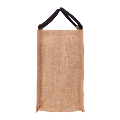 Jute Cottage Herringbone Jute Lunch Zipper