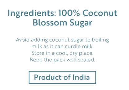 Organic Coconut Sugar | Natural Sweetener, Sugar Alternative, Coconut Palm Sap | Unrefined