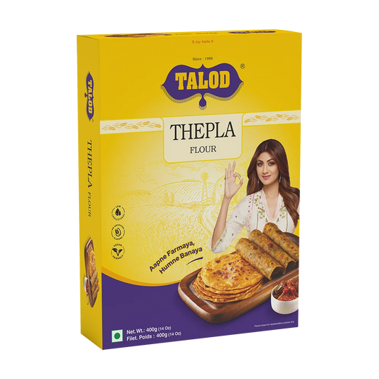 Thepla Instant Mix Flour – Healthy & Tasty, Makes 400g