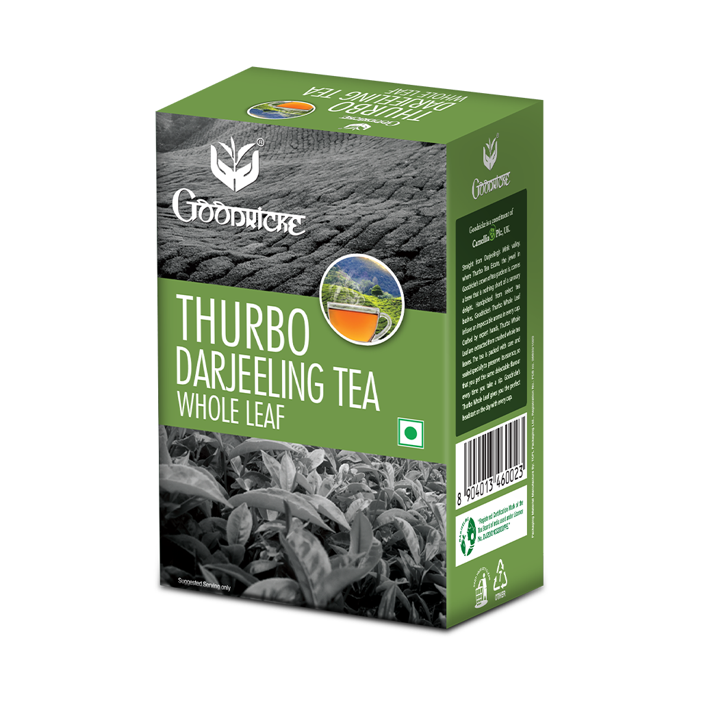 Thurbo Whole Leaf Darjeeling Tea - 100gm Single Estate Darjeeling Tea