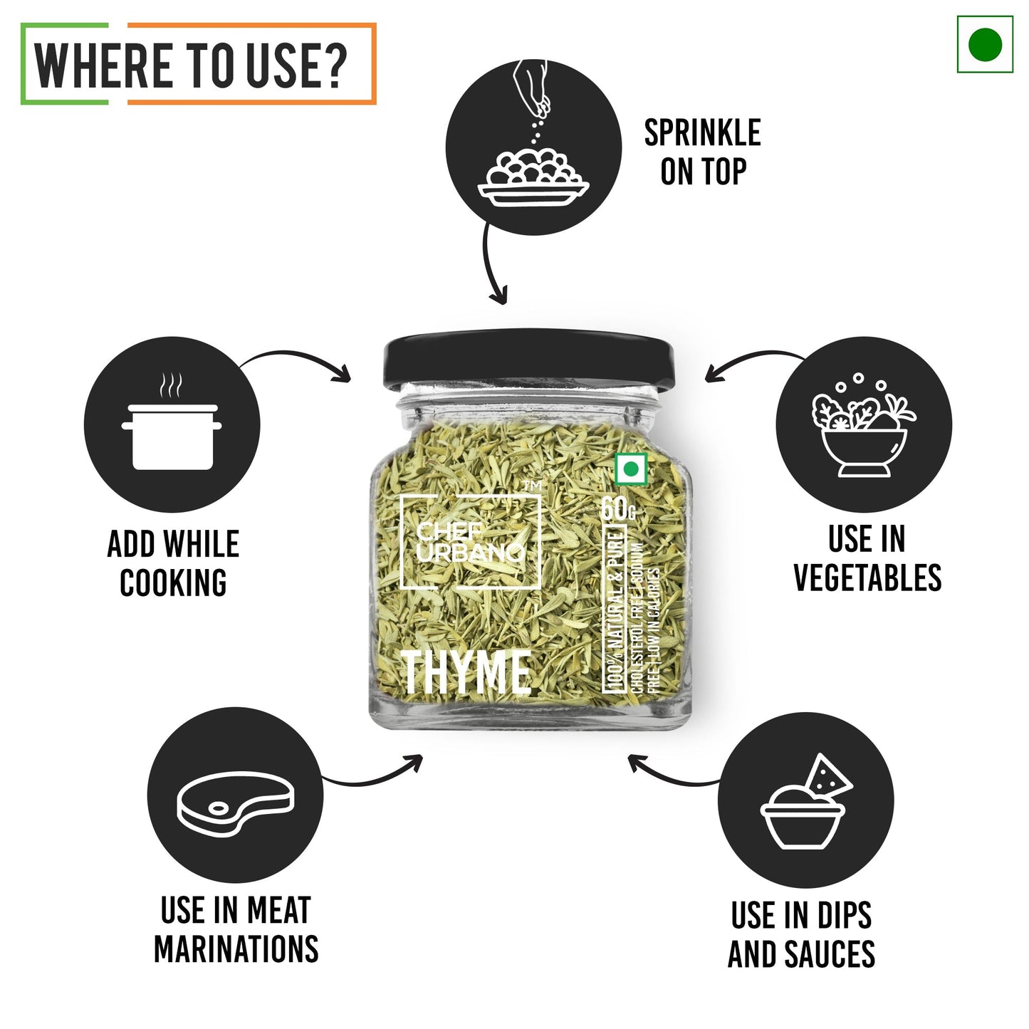 Chef Urbano Thyme 60g