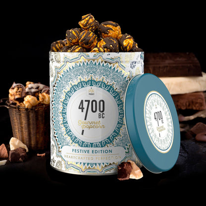 Tiramisu Chocolate Popcorn, Tin, 125g
