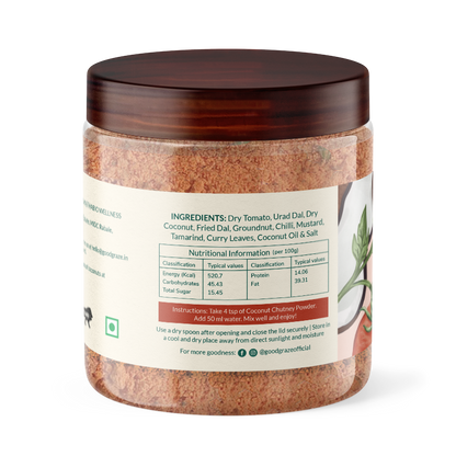 Good Graze Tomato Coconut Chutney Powder - 125gms