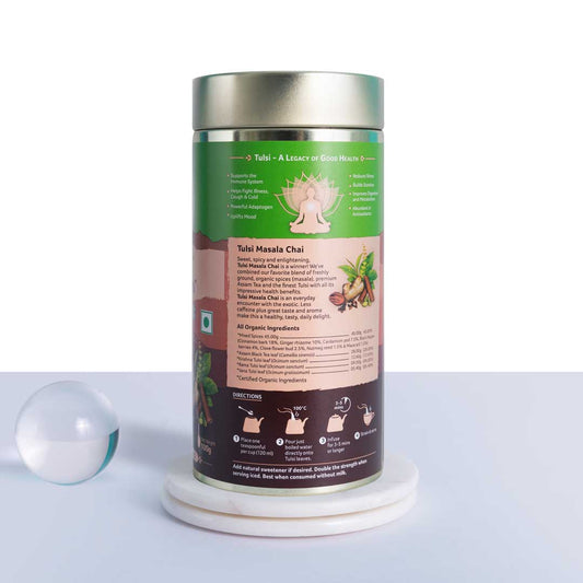 Tulsi Masala Chai 100g Tin