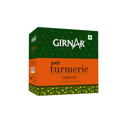 Girnar Green Tea Bags - Turmeric