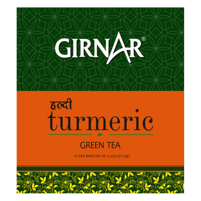 Girnar Green Tea Bags - Turmeric