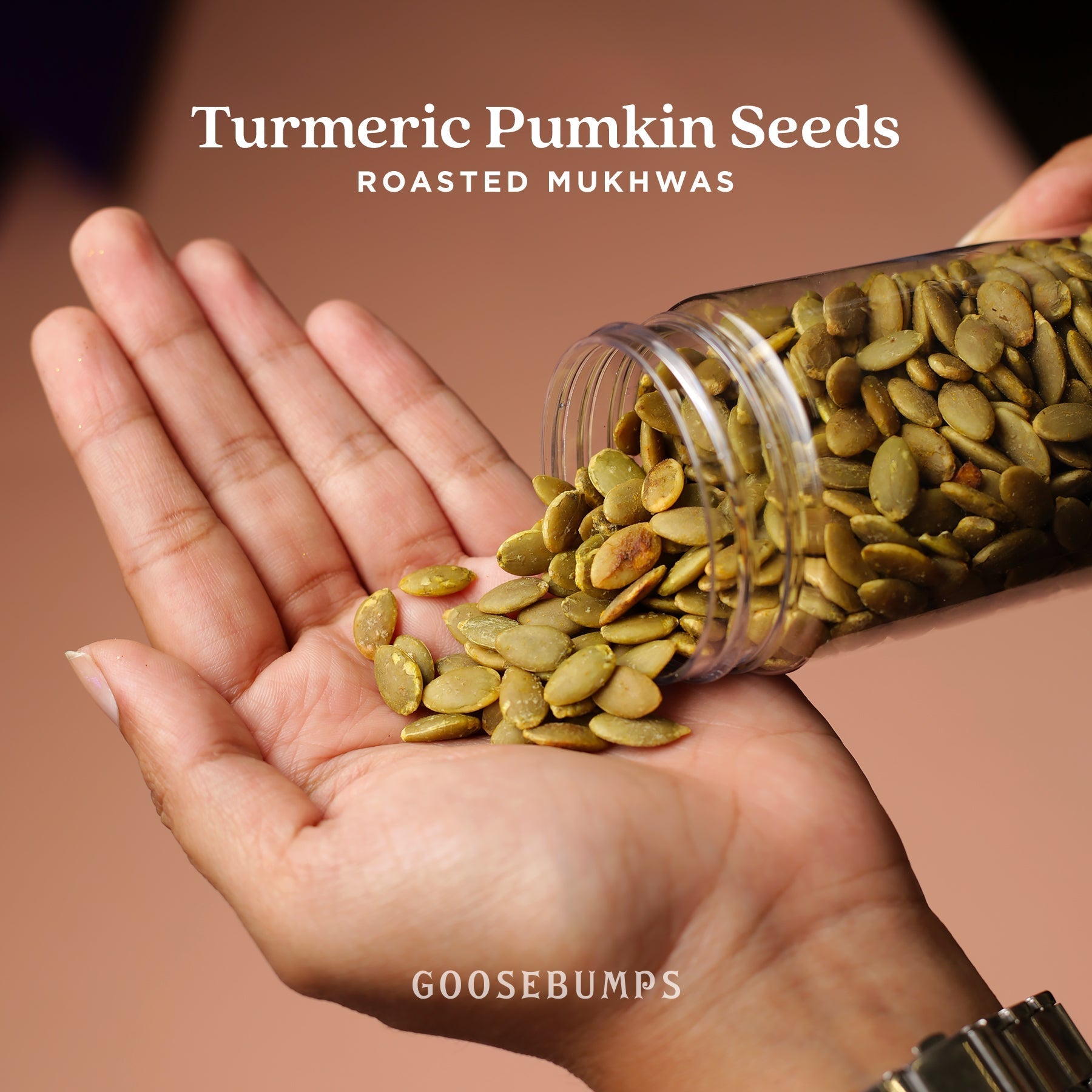 Turmeric Pumpkin Seeds (Roasted Mukhwas)