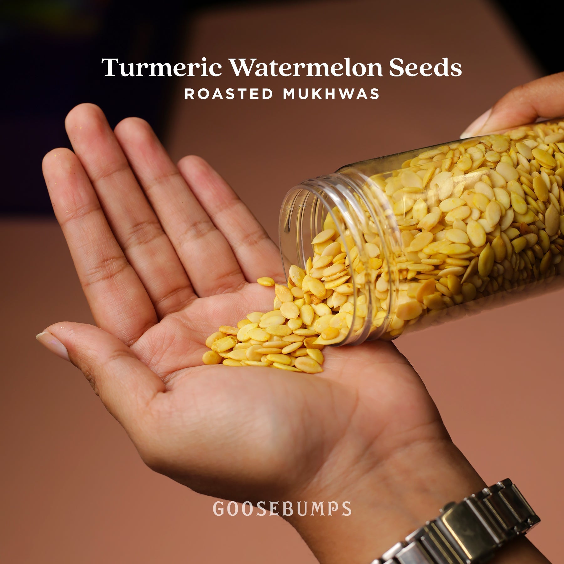 Turmeric Watermelon Seeds (Roasted Mukhwas)