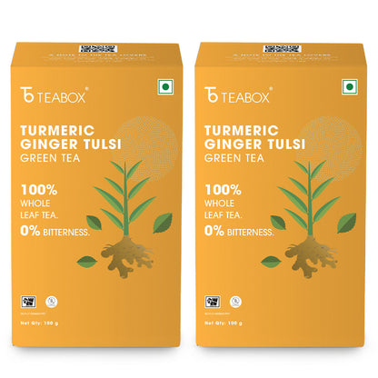 Turmeric Ginger Tulsi Green
