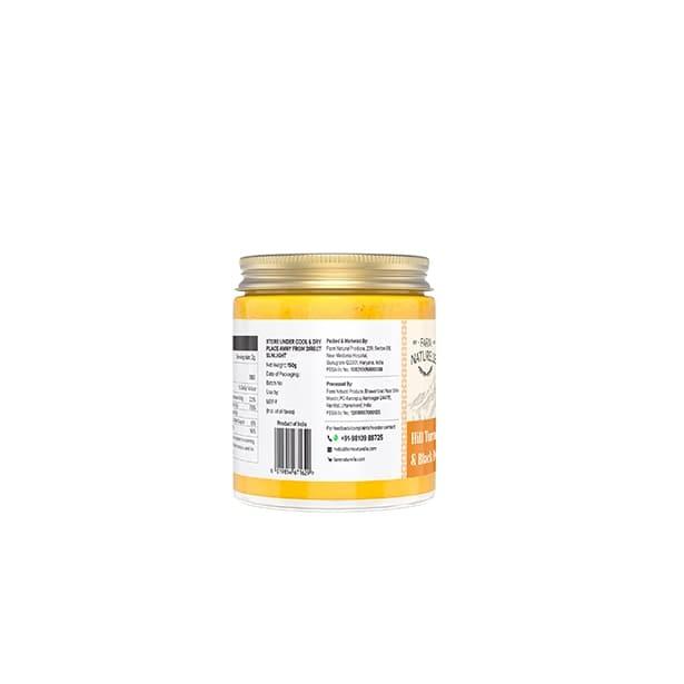 Pure Himalayan Mountain Turmeric (Curcumin) with Black Pepper (Peperine) Powder