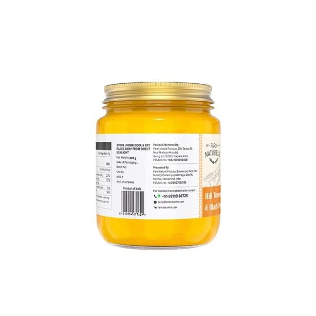 Pure Himalayan Mountain Turmeric (Curcumin) with Black Pepper (Peperine) Powder