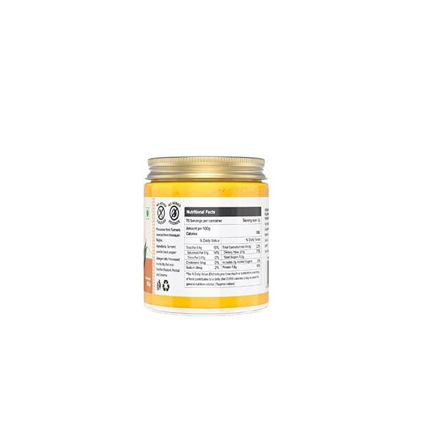 Pure Himalayan Mountain Turmeric (Curcumin) with Black Pepper (Peperine) Powder
