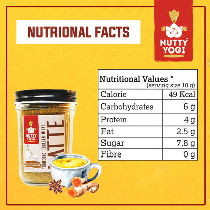 Nutty Yogi Turmeric Latte 125g