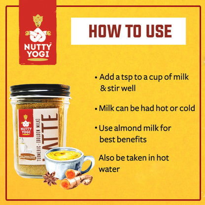 Nutty Yogi Turmeric Latte 125g
