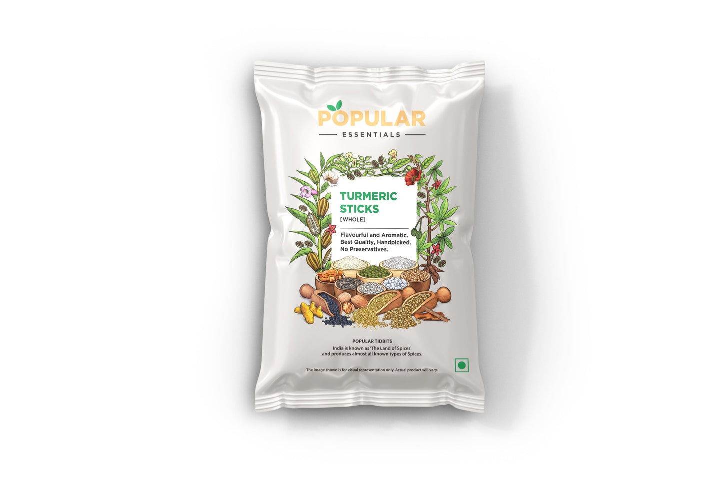 Essentials Turmeric Sticks Whole (Haldi)