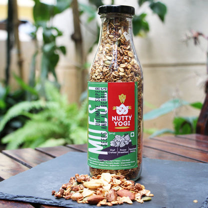 Nutty Yogi Ultimate Super Seeds & All Berries Muesli