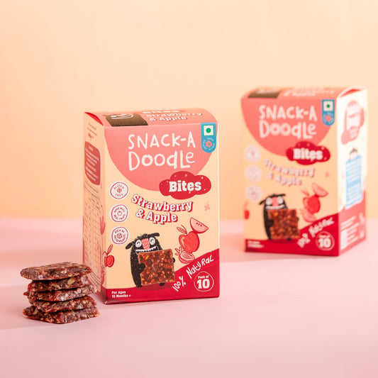 Strawberry Apple Bites