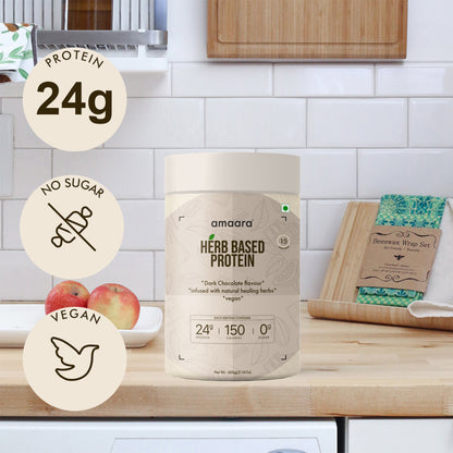Amaara herbs Herb Based Protein Tropical Mango - 600 gms
