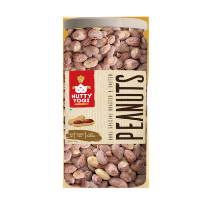 Nutty Yogi Bhuj Special Roasted Khari Singdana Peanuts - 200gms