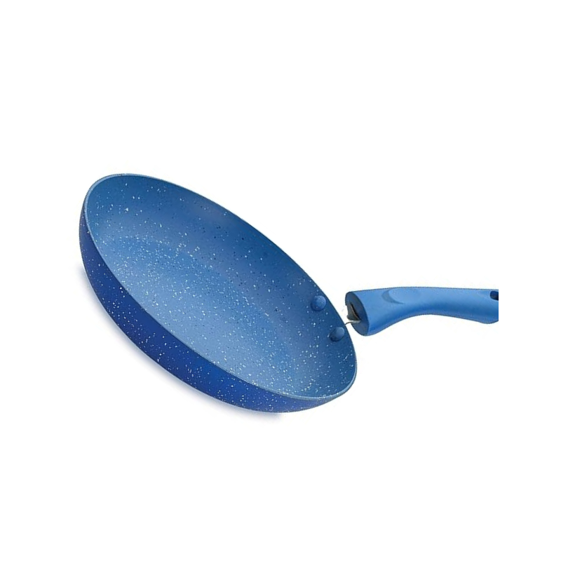Crystal Marbo Plus Induction Bottom Nonstick Taper Fry Pan | 225 mm - 564 gms