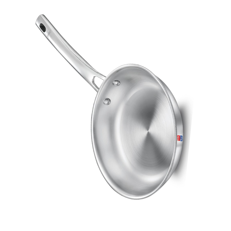 Prestige 18cm 0.8L Tri-Ply Splendid Fry Pan Gas and Induction Compatible