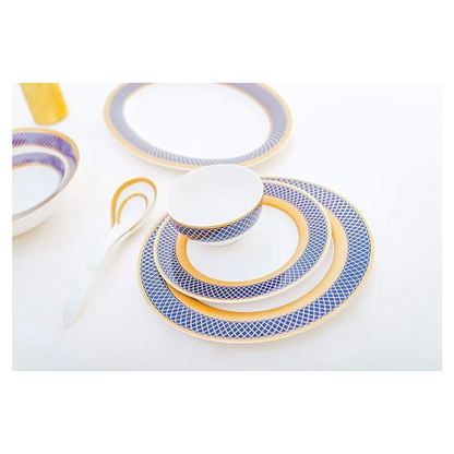 Bergner Vectigo 6 Pcs Veg Bowl Set | 340 ml | 11.5 Cm | Navy Blue