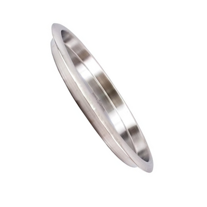 Indian Art Villa Stainless Steel Hammered Plate Thali Salver Silver - 13.5-inch