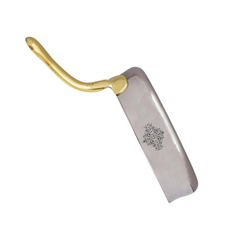 Indian Art Villa Hammered Stainless Steel Curved Sauce Pan - 143 gms