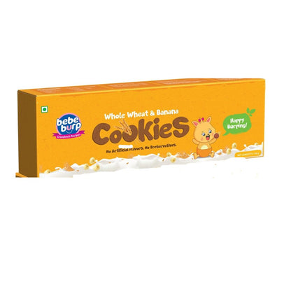 Bebe Burp Whole Wheat Cookies - 150 gms