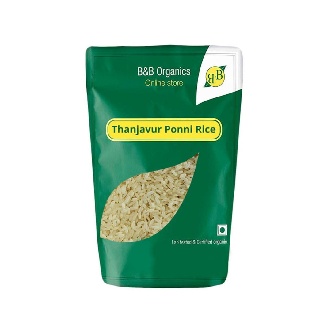 B&B Organics Thanjavur Ponni Rice (Parboiled)