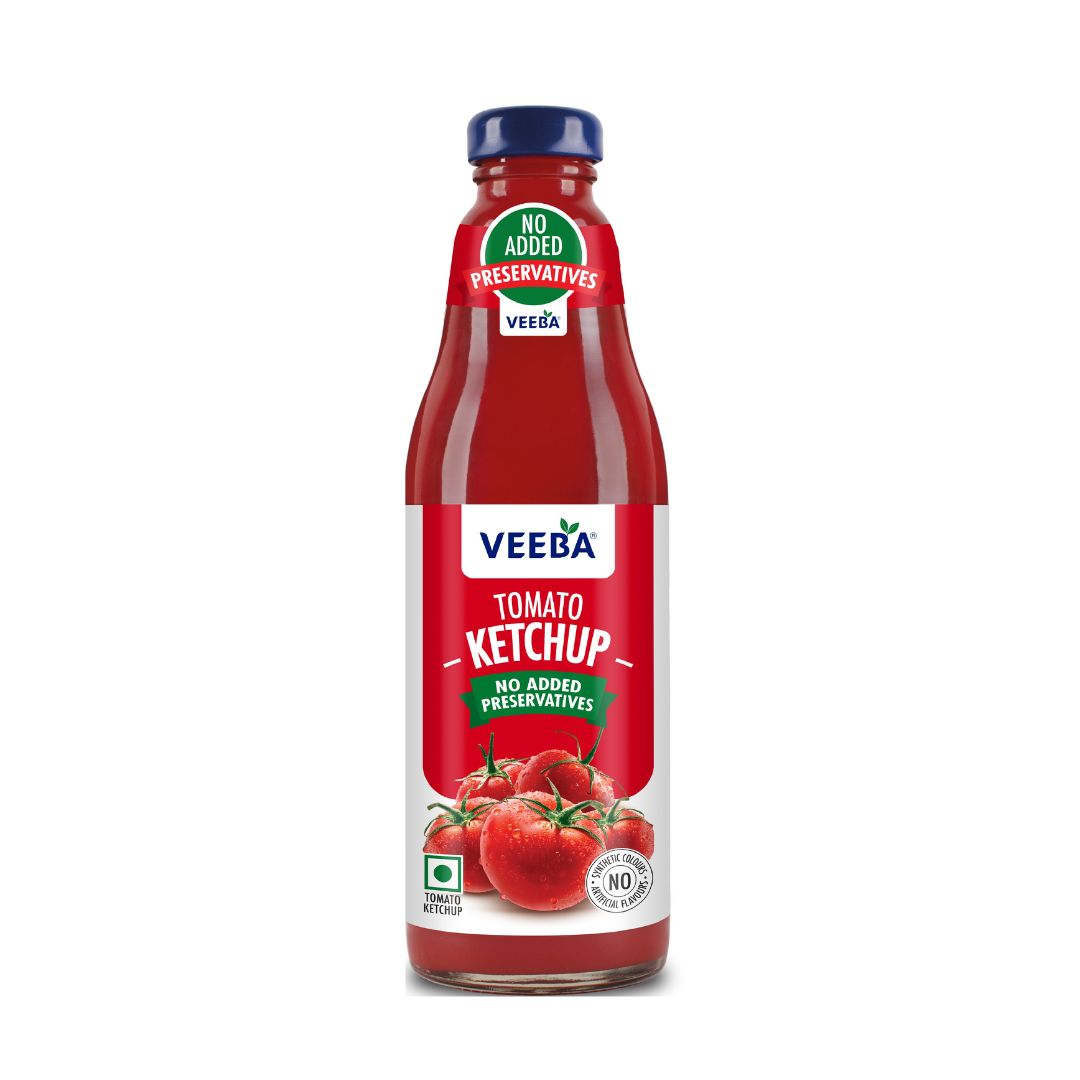 Veeba Tomato Ketchup No Added Preservatives - 500 gms