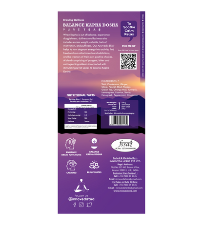 Innoveda Balance Kapha Dosha Tea