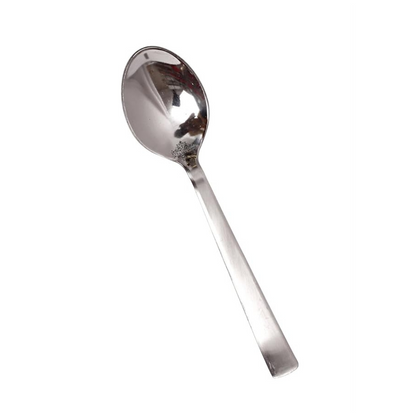 Indian Art Villa Matt Finsh Stainless Steel Cutlery Baby Spoon Set, 2 Pieces