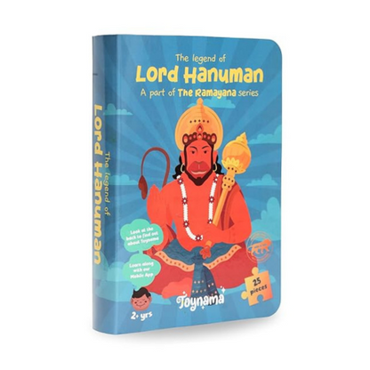 Toynama Educational Toys for Kids Hanuman 25 Pcs Jigsaw Puzzles Ages 2+ Cultural Interactive