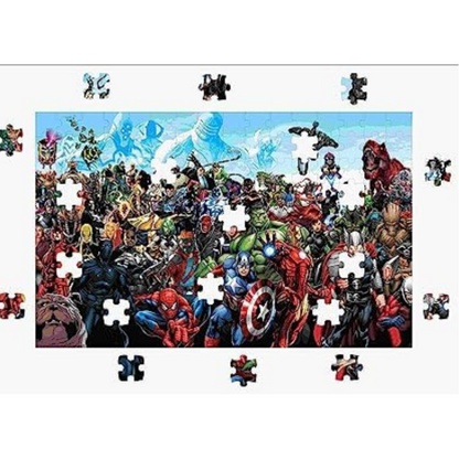 TodFod Wooden Marvel Avengers 160 Piece Panorama Jigsaw Puzzle for Kids & Children
