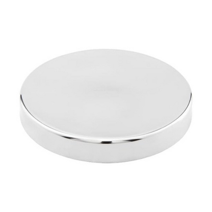 Jaggery Stainless Steel Heavy Gauge Dinner Plates Lunch Dinner Thali Plates Khumcha 12 Dia 26 cm Pack of 4