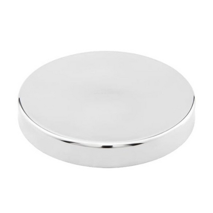 Jaggery Stainless Steel Heavy Gauge Dinner Plates Lunch Dinner Thali Plates Khumcha 13 Dia 28 cm Pack of 2