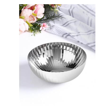 Arttdinox Stainless Steel Serving Bowl Stainless Steel Serving Dish Large Dining Table Bowl