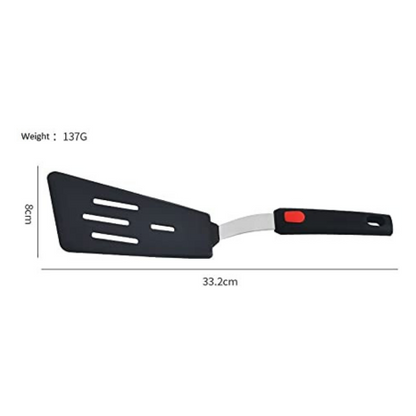 P-Plus International Pancake Spatula Silicone Turner for Nonstick Cookware Large Pancake Flipper