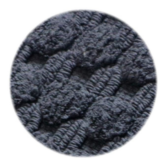 The Home Talk Cotton Bathmats Water Absorbent Runners Floor Mats Dark Grey