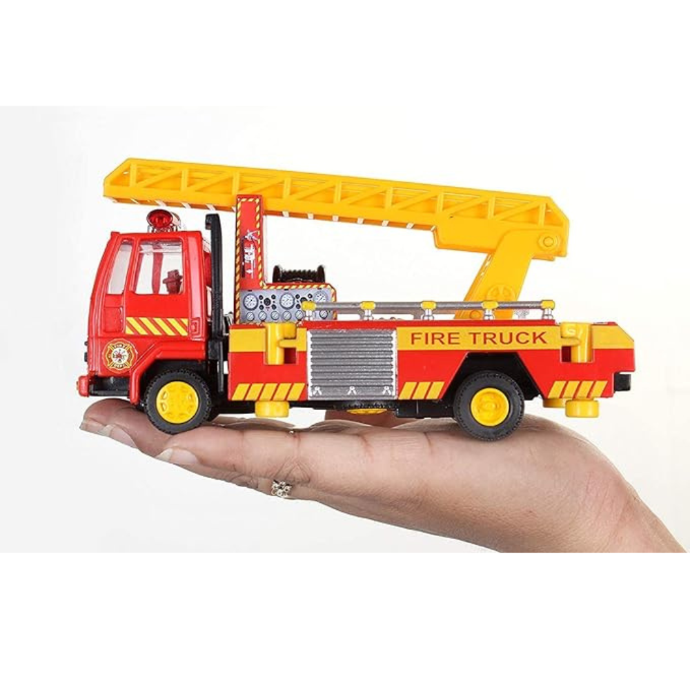Centy Toys Fire Ladder Truck Yellow