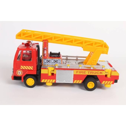 Centy Toys Fire Ladder Truck Yellow