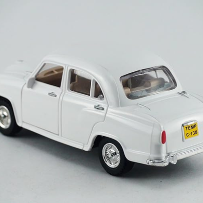 Centy Toys Classic of Ambassador Car Moris Oxford White Colour