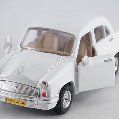 Centy Toys Classic of Ambassador Car Moris Oxford White Colour