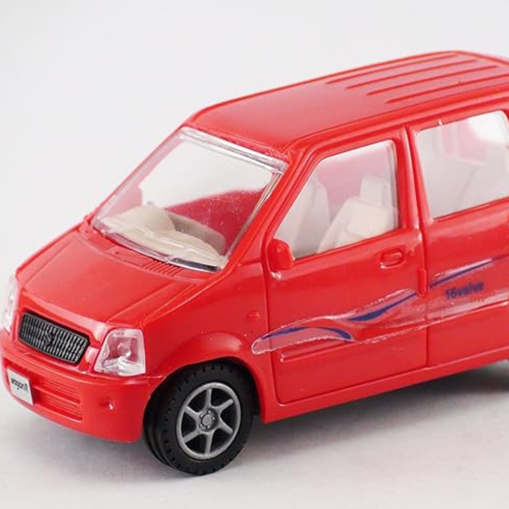 Centy 3+ Years Toys Utility Cart Wagonr Plastic Pull Back Car Red Colour